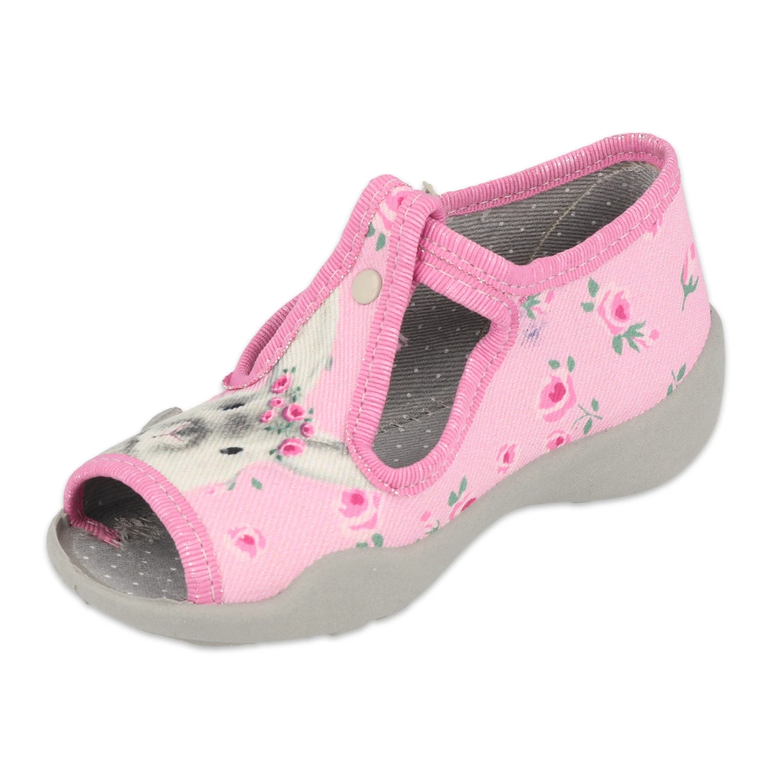 Chaussures Enfant Befado 213P130 Rose Gris