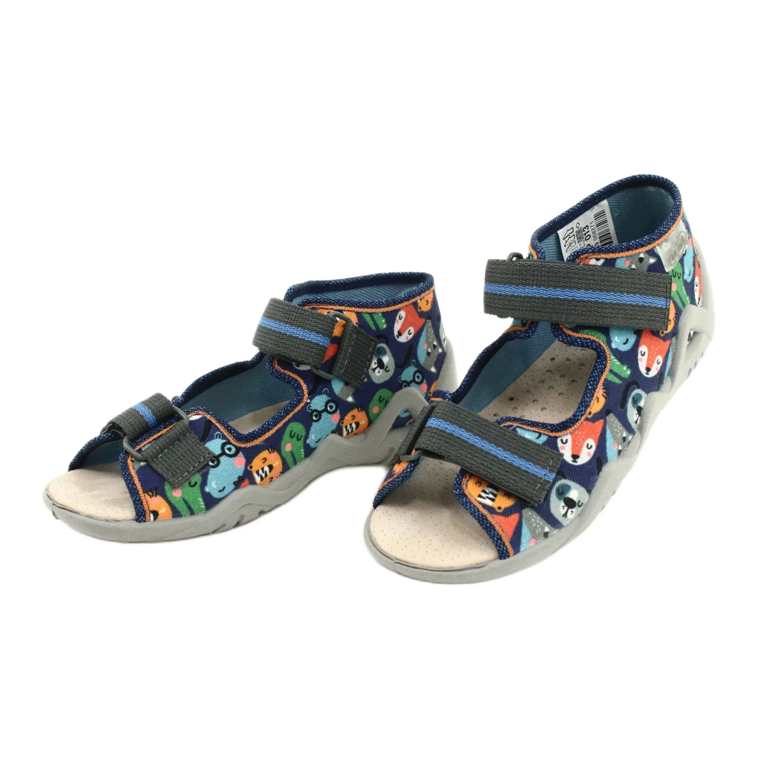 Chaussures Enfant Befado Jaune 350P013 Bleu Marin Bleu Orange Gris – Image 3