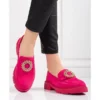 Chaussures Femme En Daim Shelovet Fuchsia Rose
