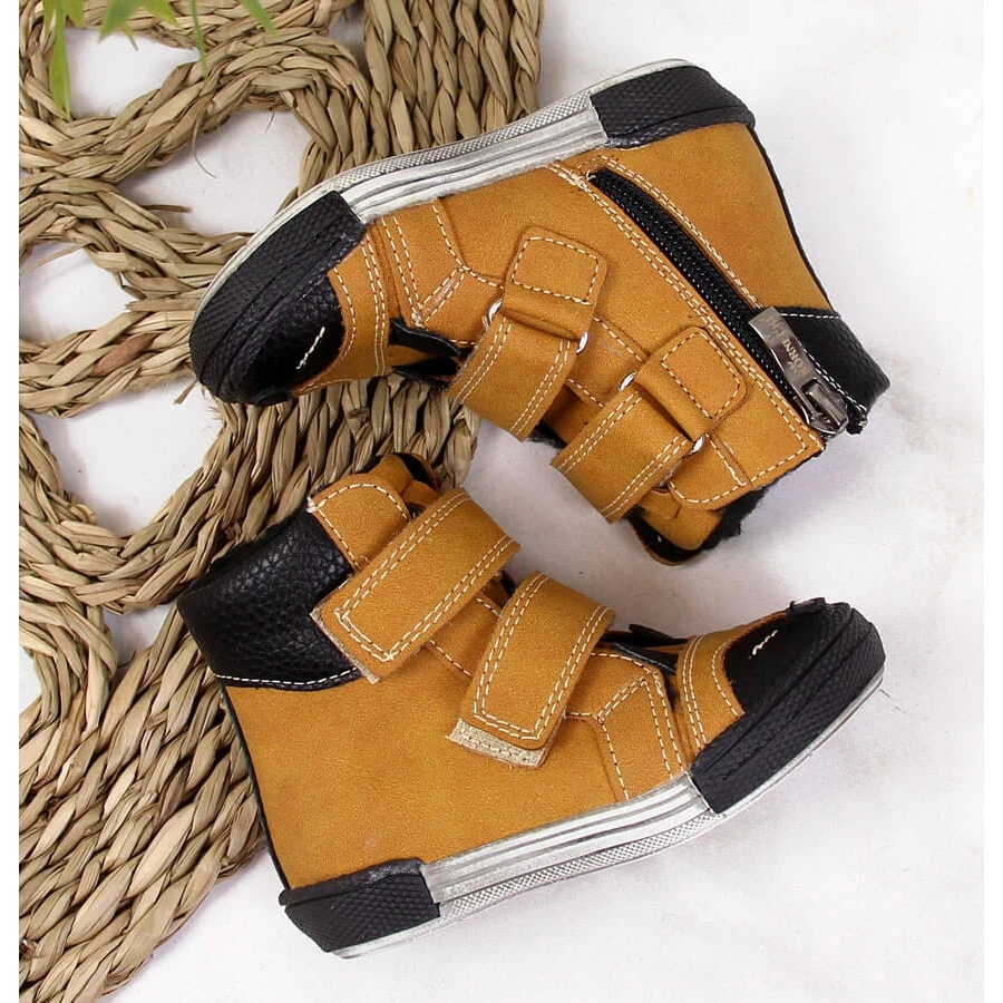 Chaussures Garçon Avec Velcro Camel Kornecki 6583 Brun – Image 2