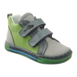 Chaussures Garçon Ren But 1429 Gris Vert