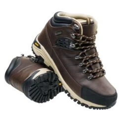Chaussures Hi-Tec Lotse Mid Wp M 92800184378 Brun