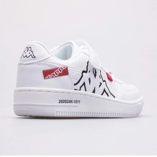 Chaussures Kappa Bash Ol K Jr 260924K-1011 Blanche – Image 4