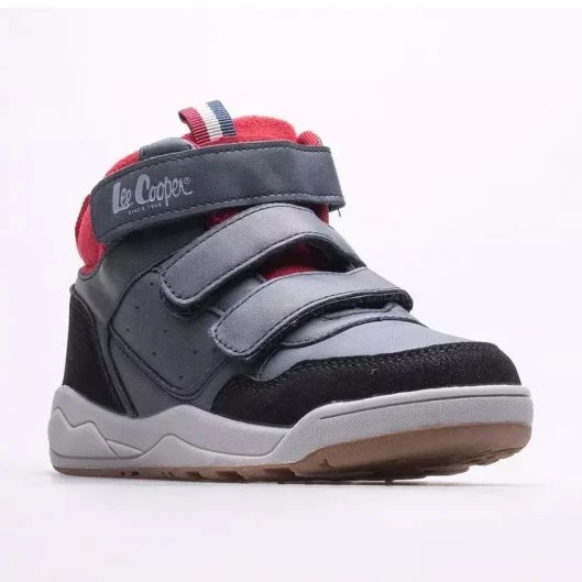 Chaussures Lee Cooper Jr. LCJ-22-29-1324K Le Noir Rouge Gris