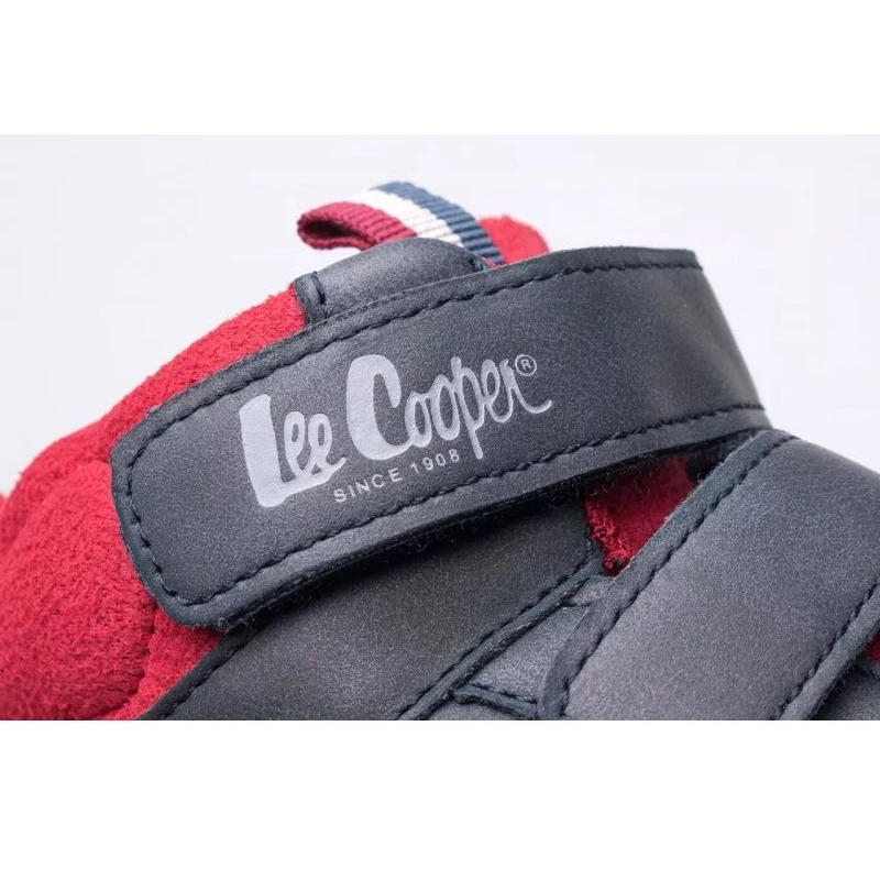 Chaussures Lee Cooper Jr. LCJ-22-29-1324K Le Noir Rouge Gris – Image 2