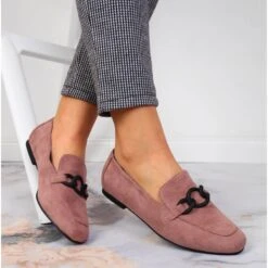 Chaussures Lordsy Avec Une Chaîne Rose Sale Laura La.Fi