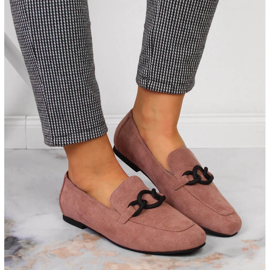Chaussures Lordsy Avec Une Chaîne Rose Sale Laura La.Fi – Image 5