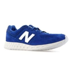 Chaussures New Balance M MFL574FE Blanche Bleu