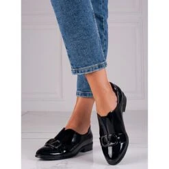 Chaussures Noires élégantes Par W. Potocki Le Noir