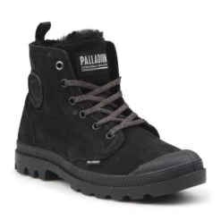 Chaussures Palladium Pampa Hi W 95982-010-M Le Noir