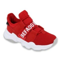 Chaussures Pour Enfants Befado 516Y064 Blanche Rouge