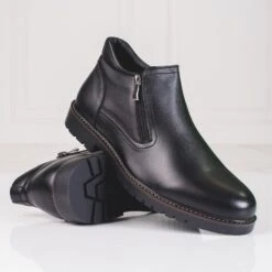 Chaussures Pour Hommes En Cuir écologique Shelovet Le Noir