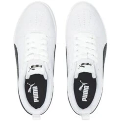 Chaussures Puma Rickie Jr 384311 03 Blanche Le Noir
