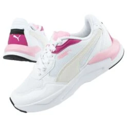 Chaussures Puma X-Ray Speed ​​​​Lite Jr 385524 04 Blanche Rose