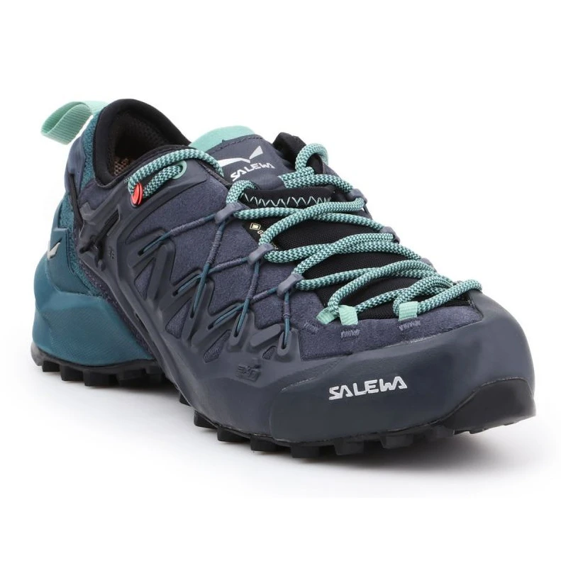 Chaussures Salewa Ws Wildfire Edge Gtx W 61376-3838 Bleu Marin
