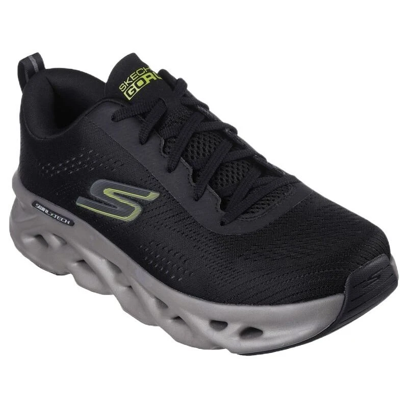 Chaussures Skechers Go Run Swirl Tech M 220303-BKLM Le Noir – Image 2