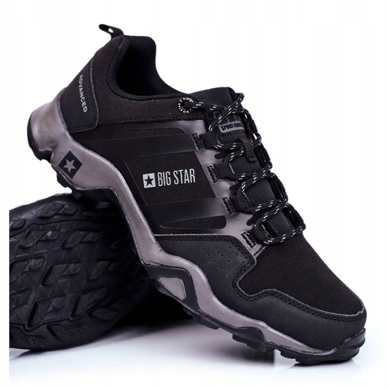 Chaussures Trekker Homme Big Star Outdoor Noir GG174269 Le Noir – Image 5