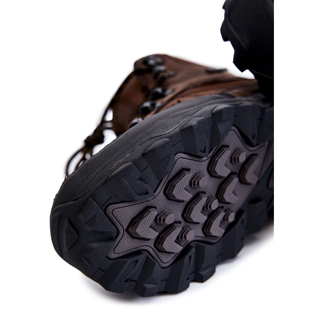 Chaussures Trekking Chaudes Homme Cross Jeans KK1R4019C Marron Foncé Brun – Image 8