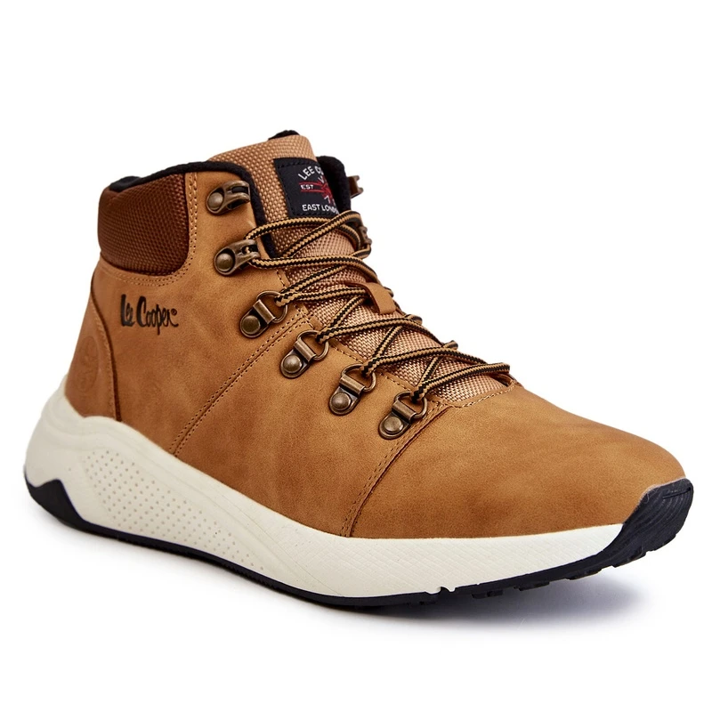 Chaussures Trekking Chaudes Homme Lee Cooper LCJ-22-31-1452 Camel Brun – Image 8