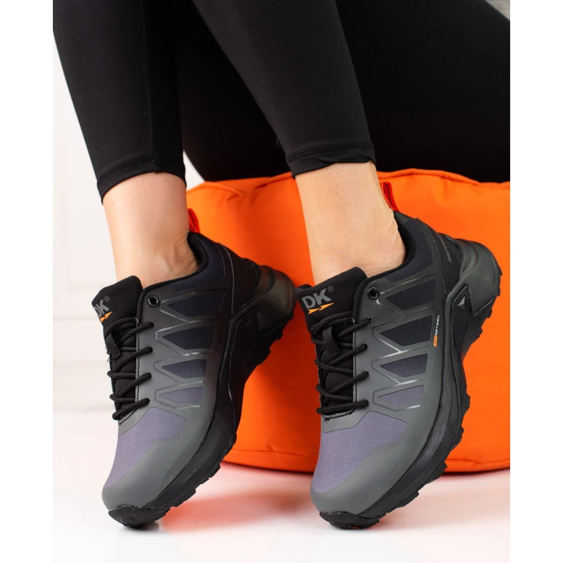 Chaussures Trekking Femme DK Softshell Grises Le Noir – Image 2