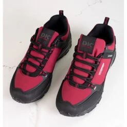 Chaussures Trekking Homme DK Bordeaux Rouge