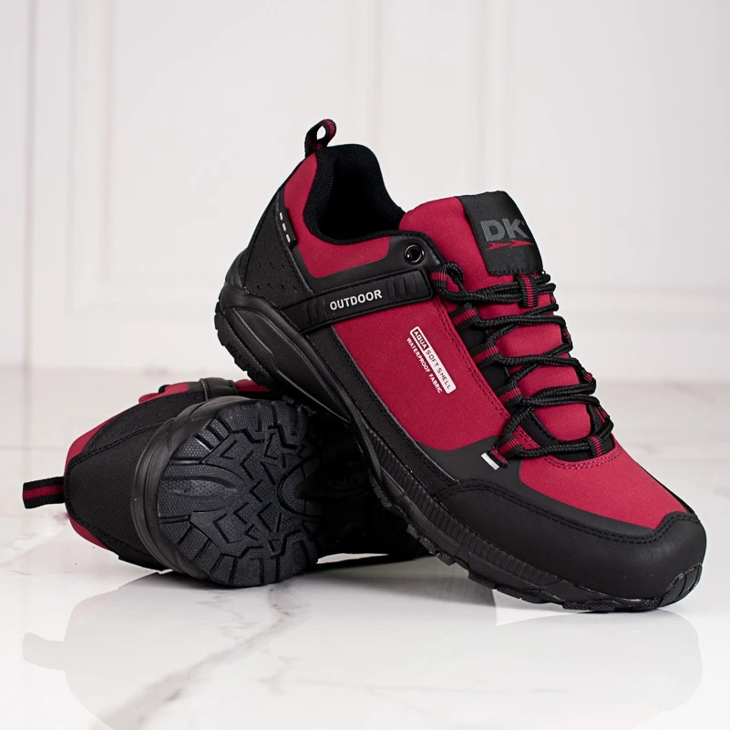 Chaussures Trekking Homme DK Bordeaux Rouge – Image 2