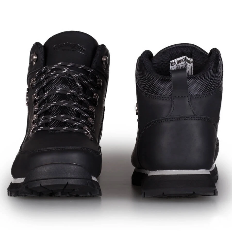 Chaussures Trekking Homme Outback Bustagrip Cuir Noir Le Noir – Image 4