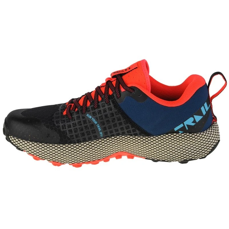 Chaussures Under Armour Hovr Ds Ridge Tr M 3025852-002 Le Noir Rouge Bleu