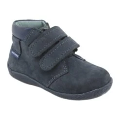 Chaussures Velcro Garçon Mazurek 341 Bleu Marine