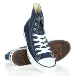 Converse Chuck Taylor As Core M9622 Blanche Bleu Marin