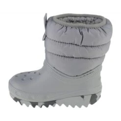 Crocs Classic Neo Puff Boot Enfant Jr 207683-007 Gris