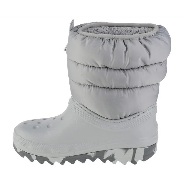 Crocs Classic Neo Puff Boot Jr 207684-007 Gris