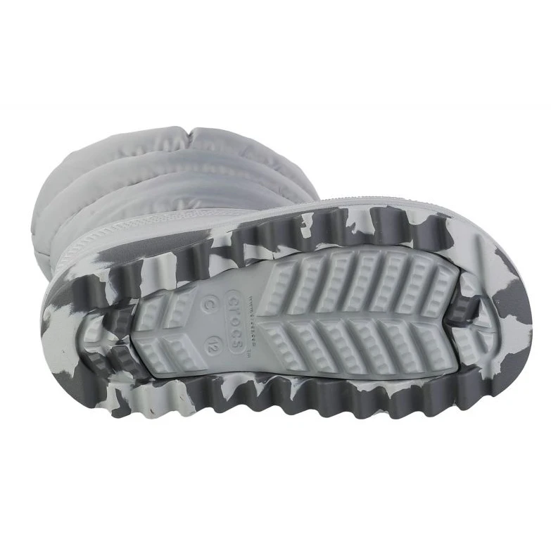 Crocs Classic Neo Puff Boot Jr 207684-007 Gris – Image 3