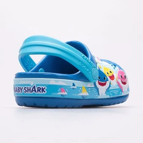 Crocs Fl Babyshark Band Sabot T Jr 207066-4JL Bleu – Image 4