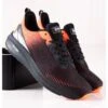DK Chaussures Activ Run Homme Le Noir Orange