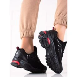 DK Chaussures De Randonnée Confortables Le Noir