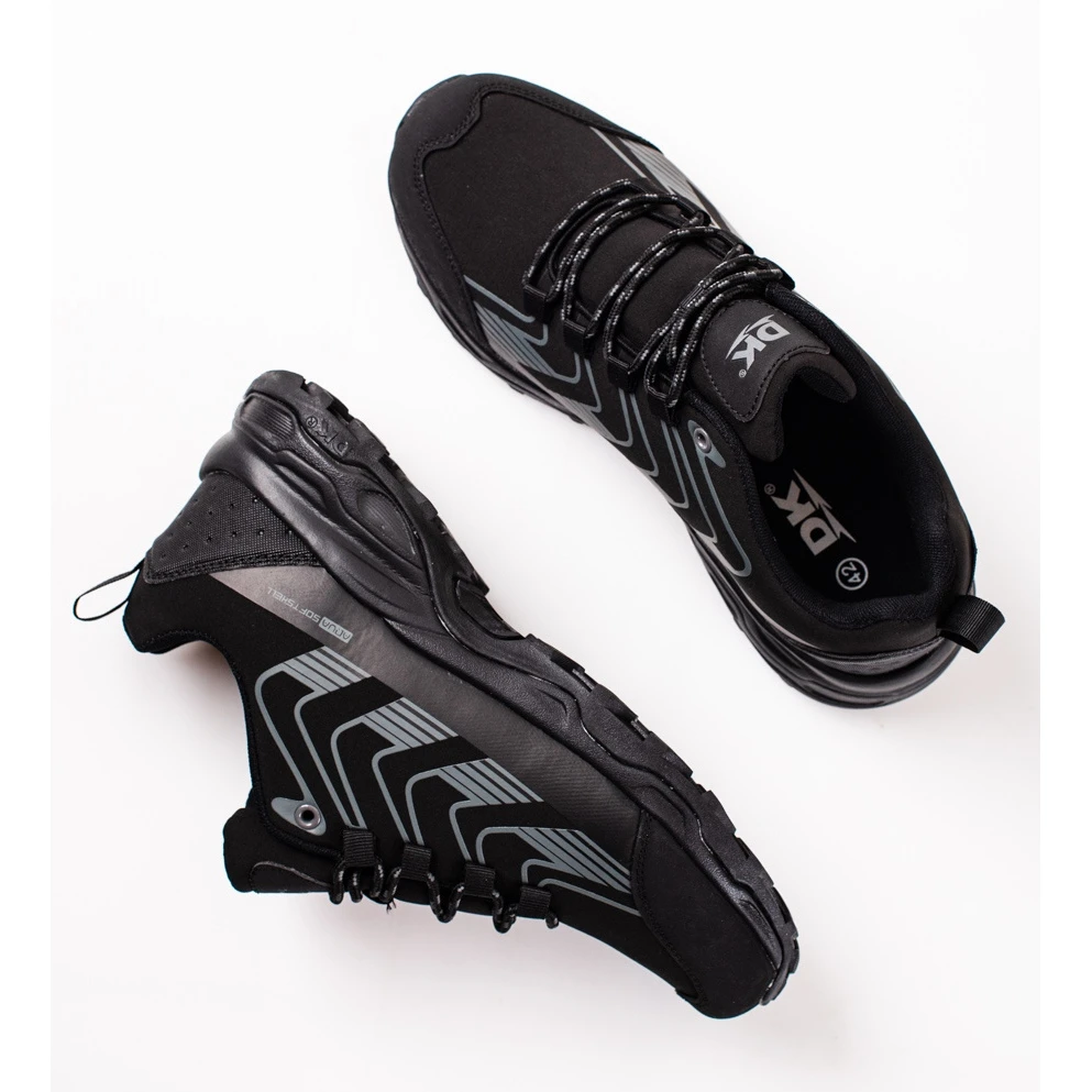 Dk Chaussures De Trekking Homme Softshell Noir Le Noir – Image 2