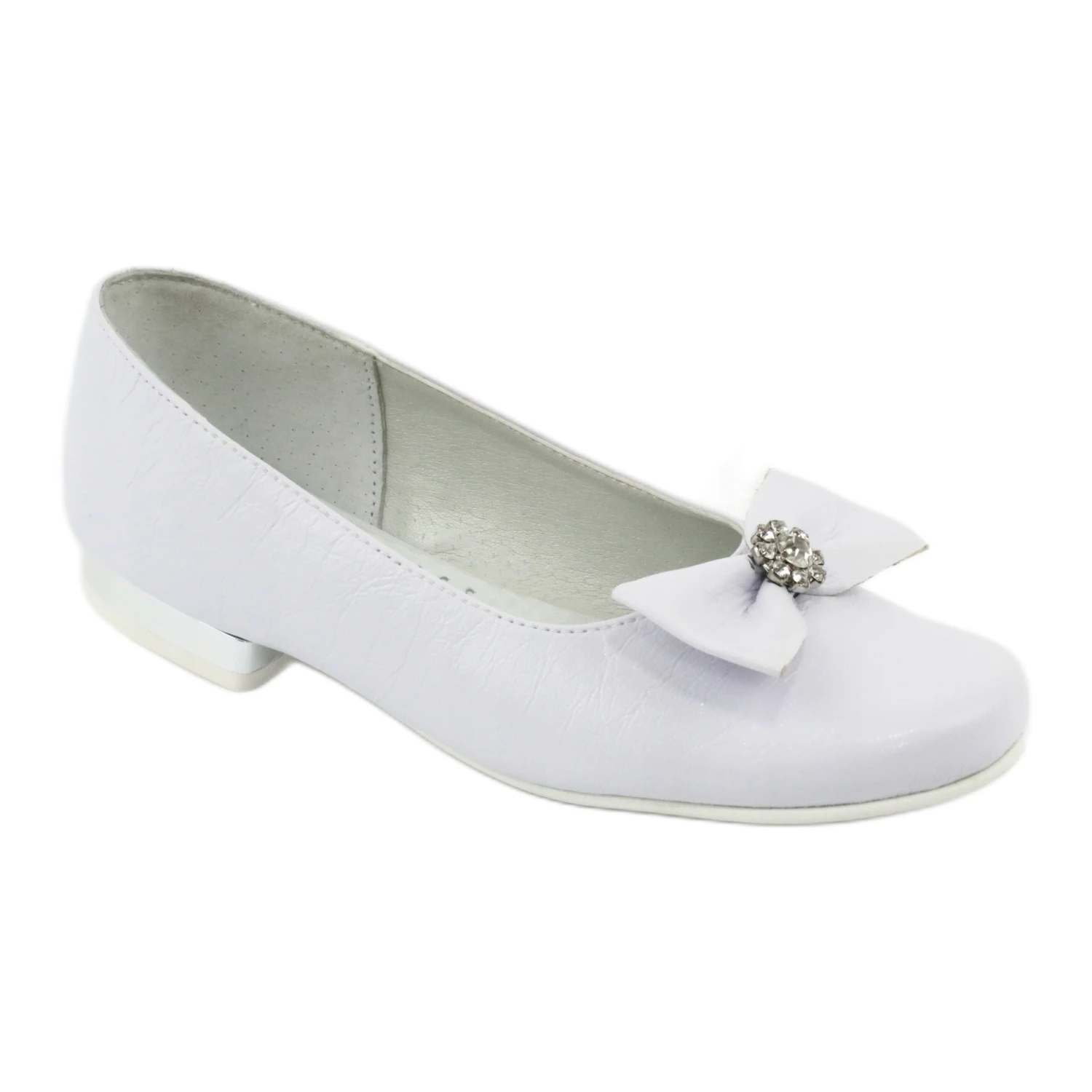 Escarpins Communion Ballerines Blanc Miko 800 Blanche