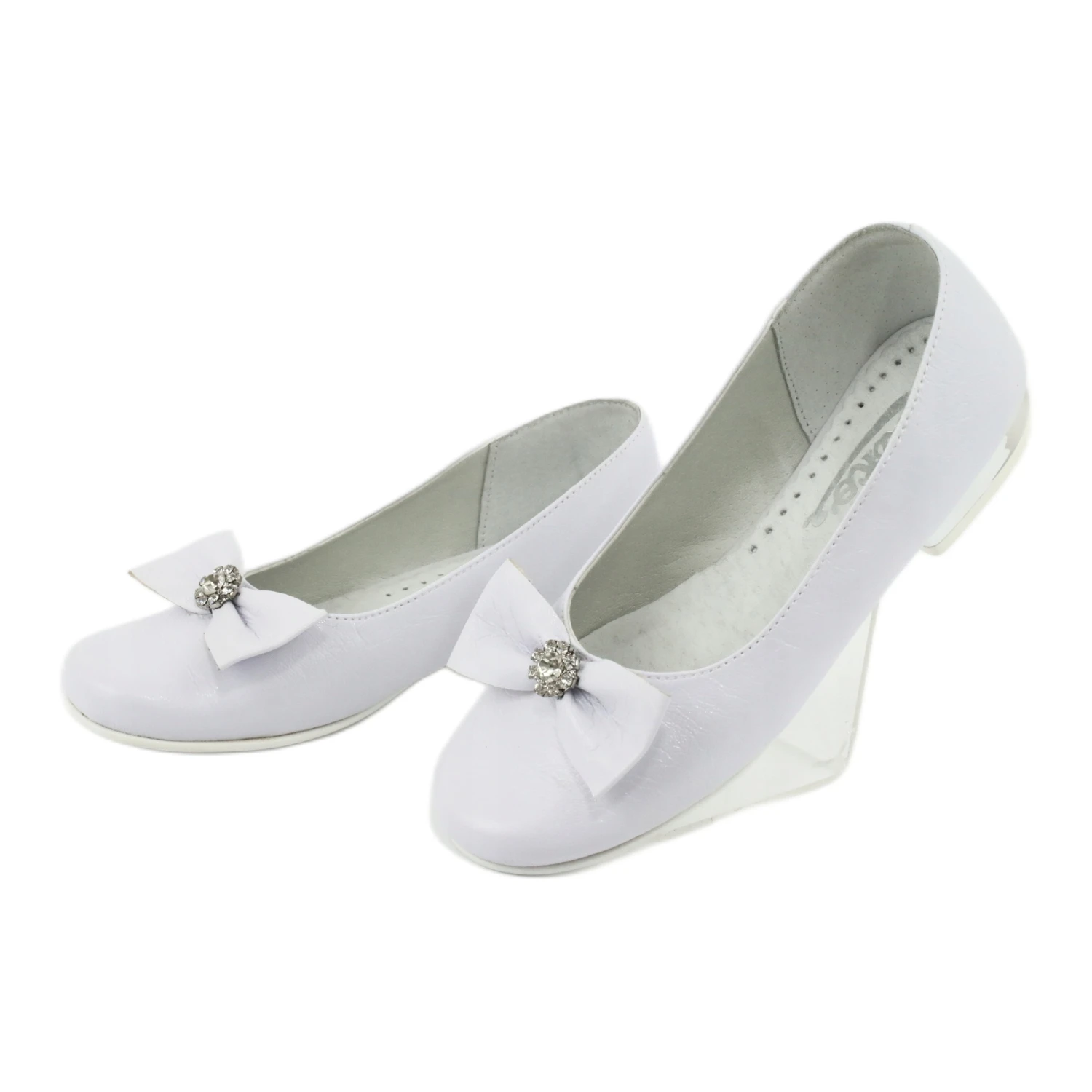 Escarpins Communion Ballerines Blanc Miko 800 Blanche – Image 3