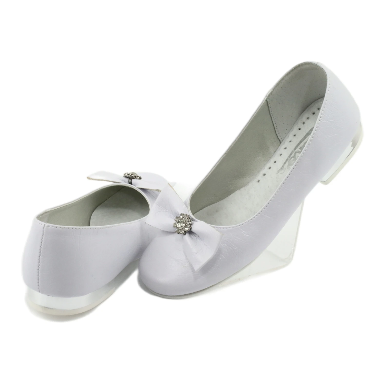Escarpins Communion Ballerines Blanc Miko 800 Blanche – Image 4