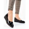 Escarpins Compensés Noirs Vinceza, Femmes Le Noir