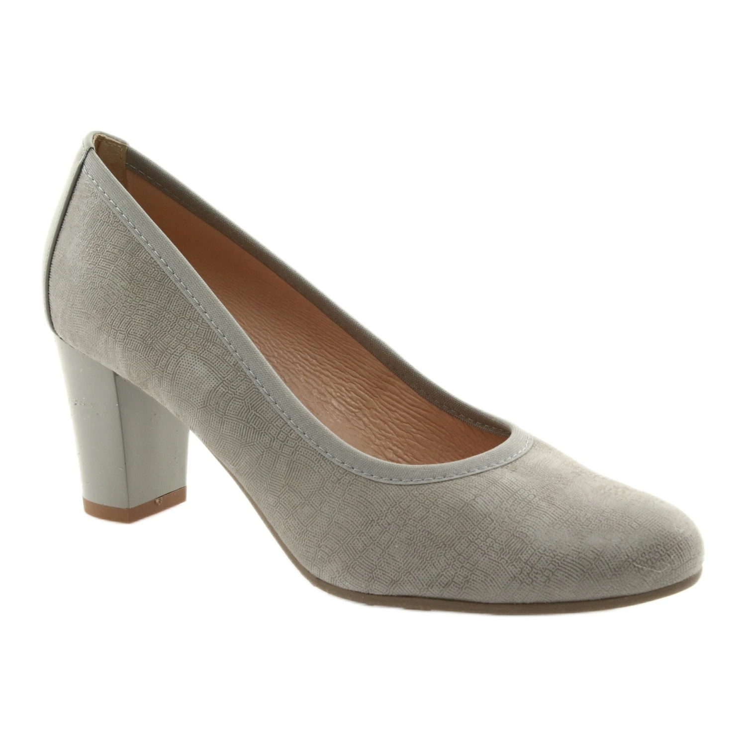 Escarpins Femme, Semelle élastique Arka 5137, Gris