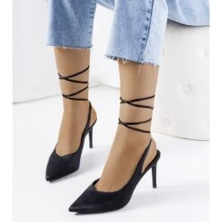 Escarpins Noirs Avec Lien Anneli Le Noir