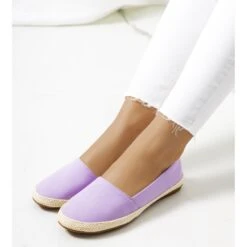 Espadrilles Violettes Pour Femmes De Lyndsey