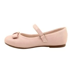 EVE Ballerines Avec Noeud Velcro MISSE Rose