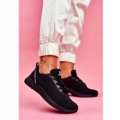 EVE Chaussures De Sport Pour Femmes Confort Mousse Gris Plus Rapide Le Noir