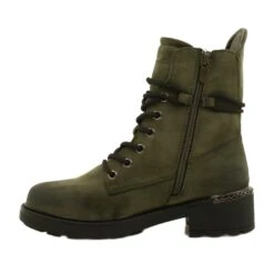 Evento Bottes Hautes Avec Fermeture Éclair Vert 21BT35-4226