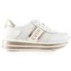 Ever Sports Chaussures Pour Femme Filippo DP1414 Blanc Et Or Blanche D'or