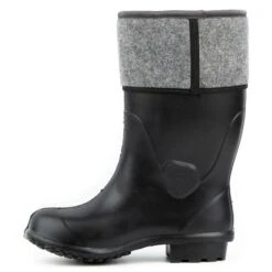 Fagum-Stomil Bottes Bordyna 6250, Bottes De Travail, Bottes En Caoutchouc Le Noir Gris