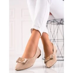 Filippo Escarpins En Cuir Beige